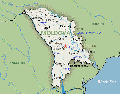 moldavie carte